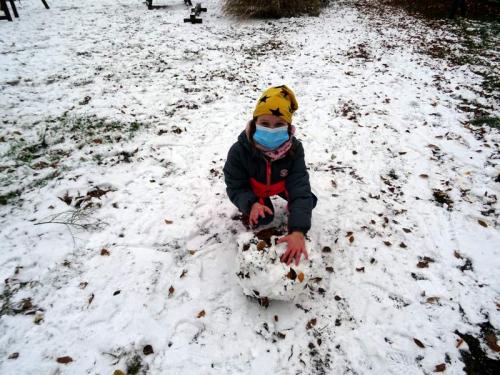 Trochu pohybu na sněhu
