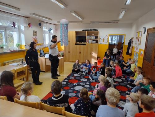 Přednáška policie ČR