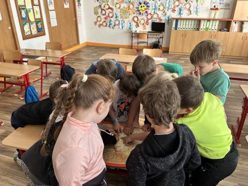 Branně - turistický den 2.5. - 3. třída